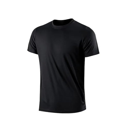 Men's Quick Dry Short Sleeve Gym Running Moisture