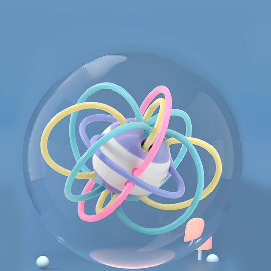 Morandi Manhattan Hand Grab Ball Baby Teether Teething Toy