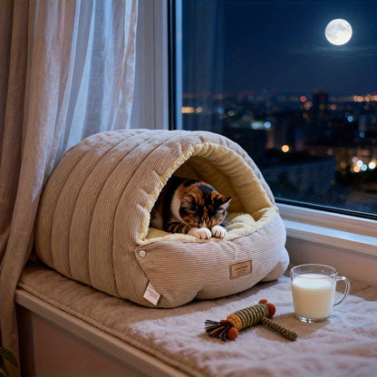 Cat Bed Warm Pet House Pet Sleeping Nest