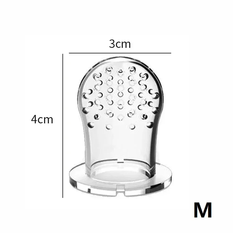 Silicone Baby Fruit Feeder with Cover Baby Nipple Fresh