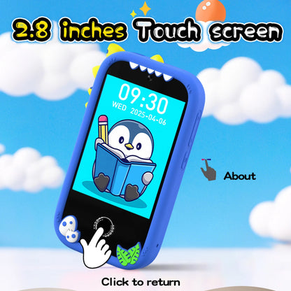 Upgrade Kid Smart Phone Toy 2.8 Inch Touch Video recording