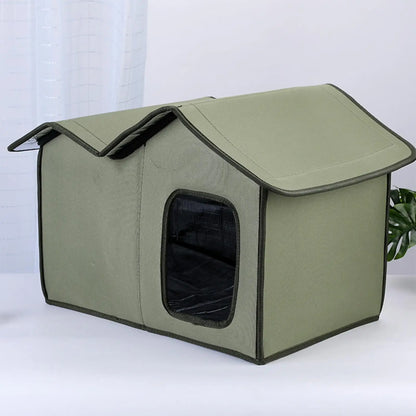 Winter Cat House Outdoor Feral Cats Dogs House