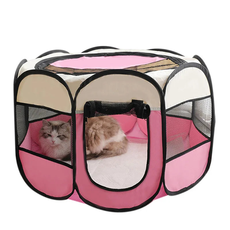 Foldable cats, dog kennels delivery rooms