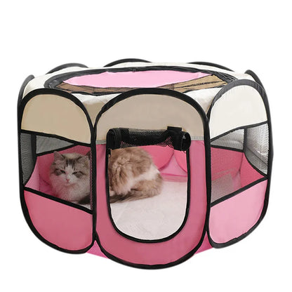 Foldable cats, dog kennels delivery rooms