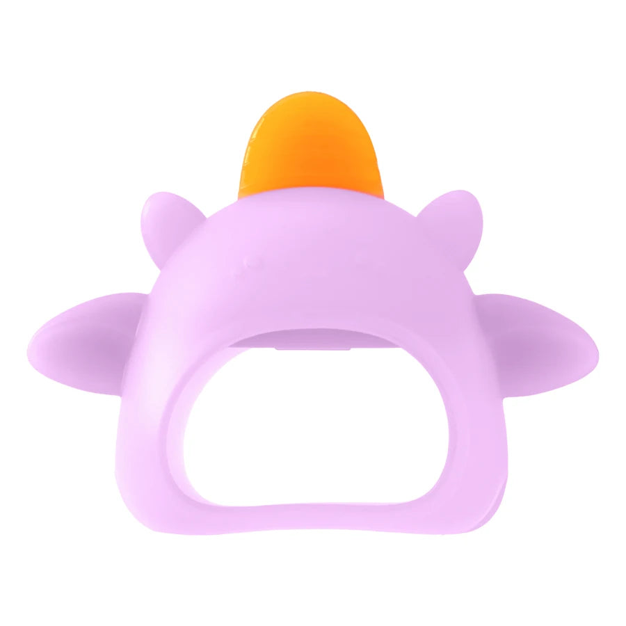 1PC Silicone Teether Toy For Baby Cartoon Animal