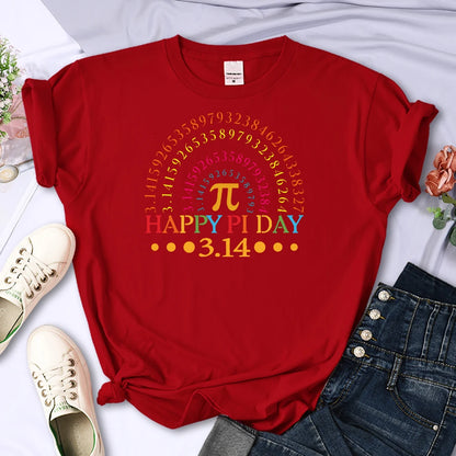 Happy Pi Day 3.14 Mathematics Math Teacher Rainbow
