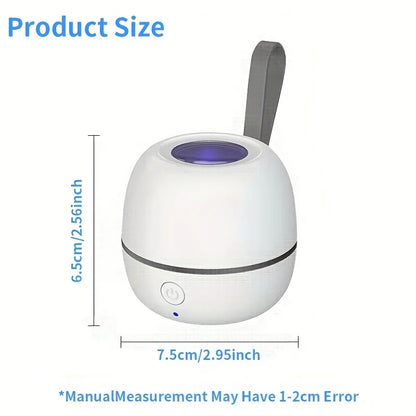 Portable Baby Pacifier Sterilizer Box with Violet Light