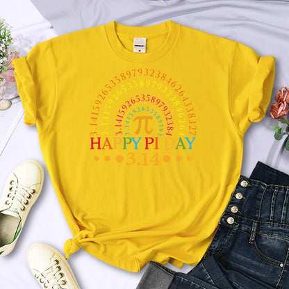 Happy Pi Day 3.14 Mathematics Math Teacher Rainbow