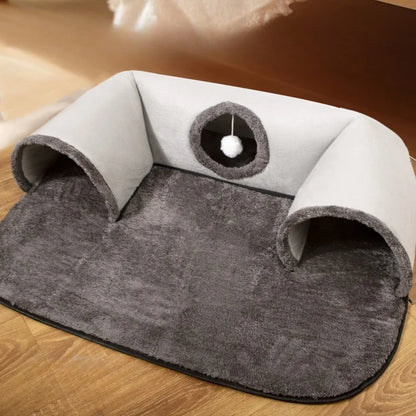 Cat Interactive U-shaped Cat Tunnel Cat Bed