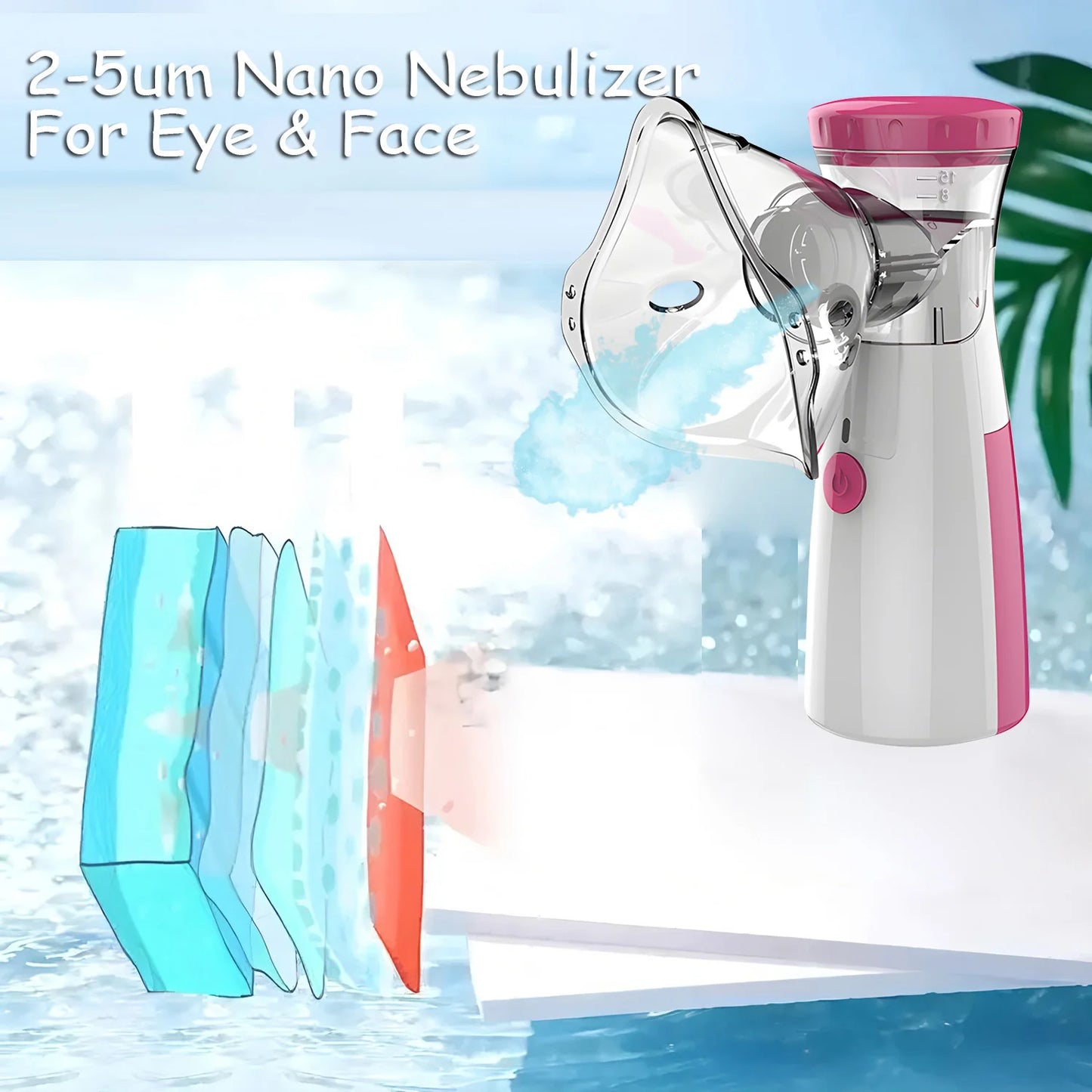 Nano Spray Water Supply Steamer Cleaner Face Fogger