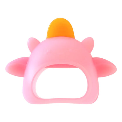 1PC Silicone Teether Toy For Baby Cartoon Animal