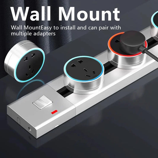 Wall Mounted Electrical Track Socket Module