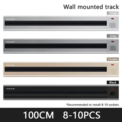 Wall Mounted Electrical Track Socket Module