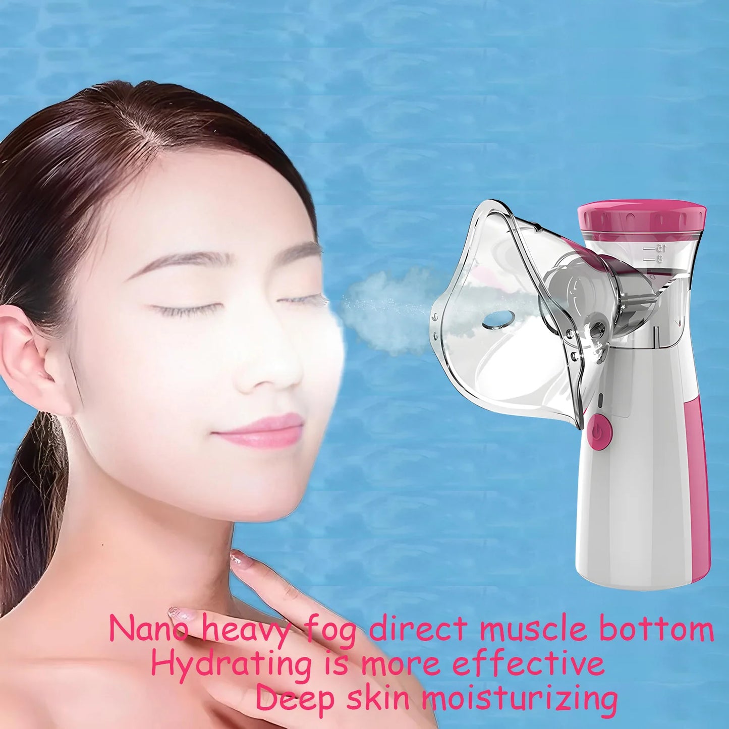 Nano Spray Water Supply Steamer Cleaner Face Fogger