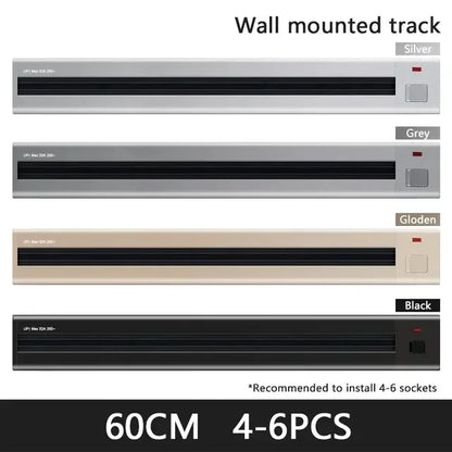 Wall Mounted Electrical Track Socket Module