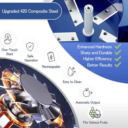 Rechargeable Fruit Peeler Automatic Electric Grape Peeler