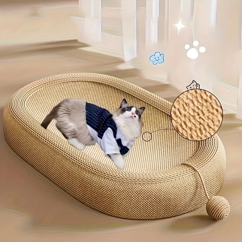 Universal Cat Scratching Board Bed