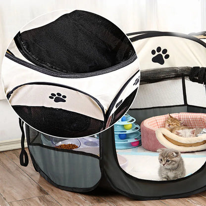 Foldable cats, dog kennels delivery rooms