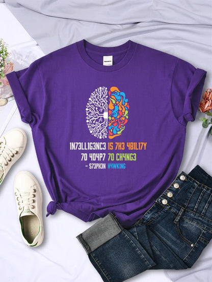Intelligence Is The Ability To Adapt To Change T-Shirts