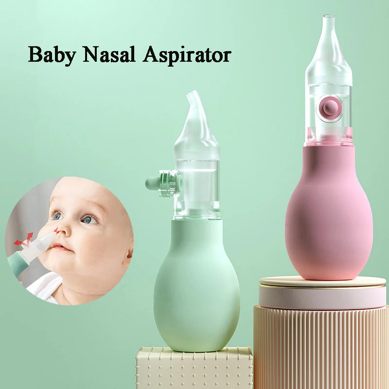 Soft Nasal Aspirator for Baby Anti-back Flow Nose Sucker