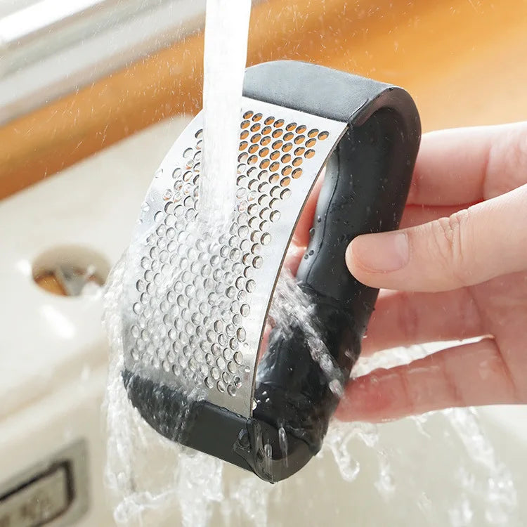 Stainless Steel Garlic Press Crusher Manual Garlic