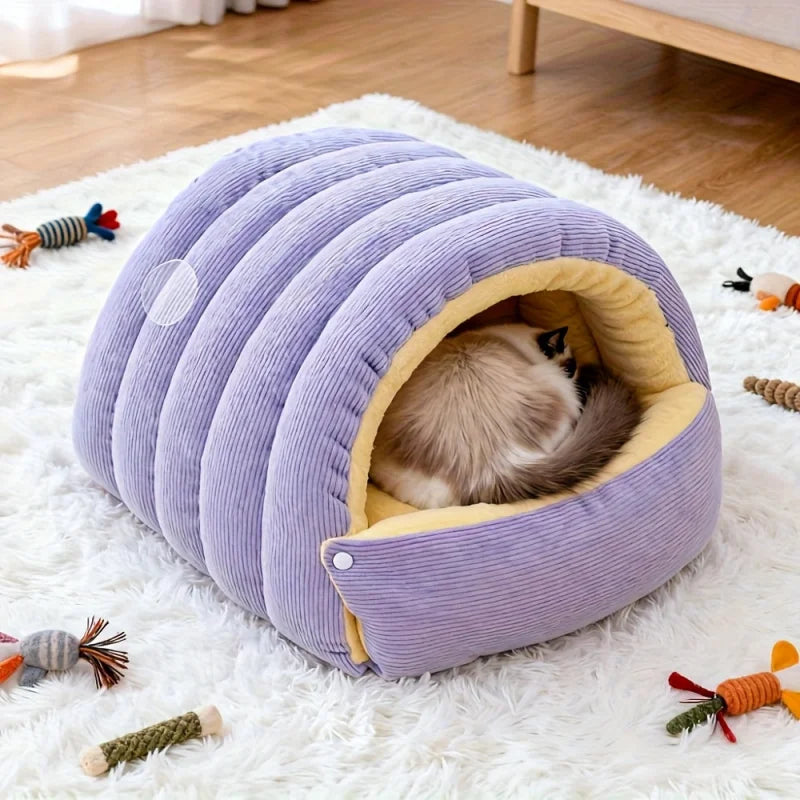 Cat Bed Warm Pet House Pet Sleeping Nest