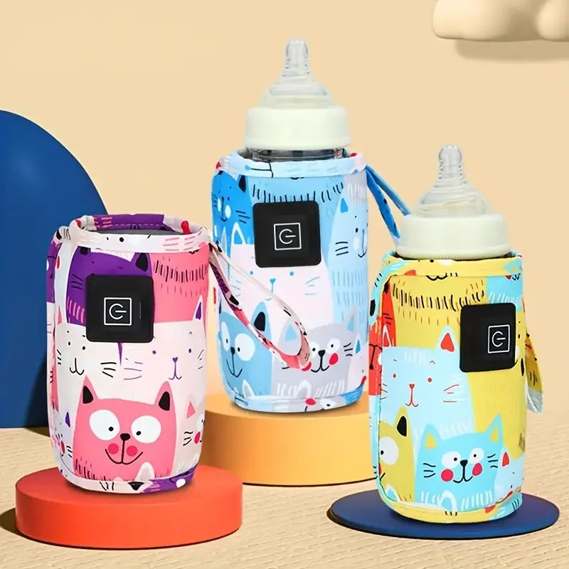 USB Milk Water Warmer, Travel Stroller Insulated Bag