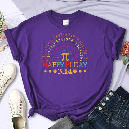 Happy Pi Day 3.14 Mathematics Math Teacher Rainbow