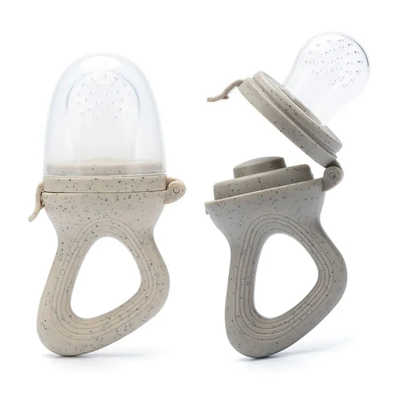 Silicone Baby Fruit Feeder with Cover Baby Nipple Fresh