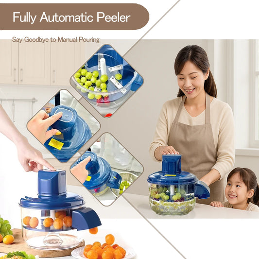 Rechargeable Fruit Peeler Automatic Electric Grape Peeler