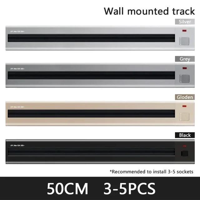 Wall Mounted Electrical Track Socket Module