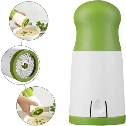 Manual Herb Grinder Spice Mill Parsley Shredder