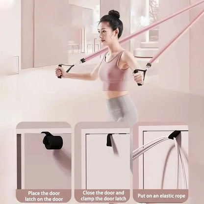 Multi Functional Tension Rope Fitness Stretcher for Household