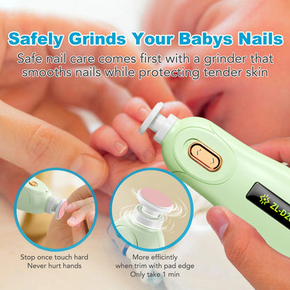 Baby Electric Nail Trimmer Kid Nail Polisher Tool Baby
