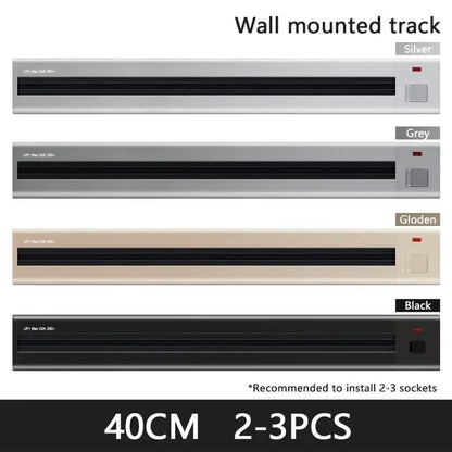 Wall Mounted Electrical Track Socket Module
