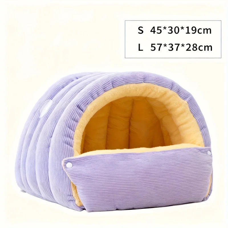 Cat Bed Warm Pet House Pet Sleeping Nest