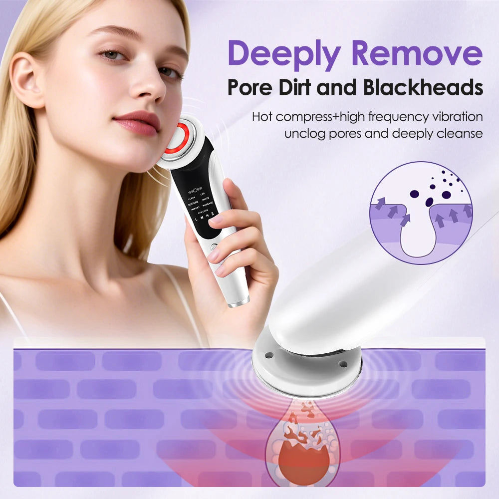 Multifunctional Facial Massager EMS Facial Beauty Massage