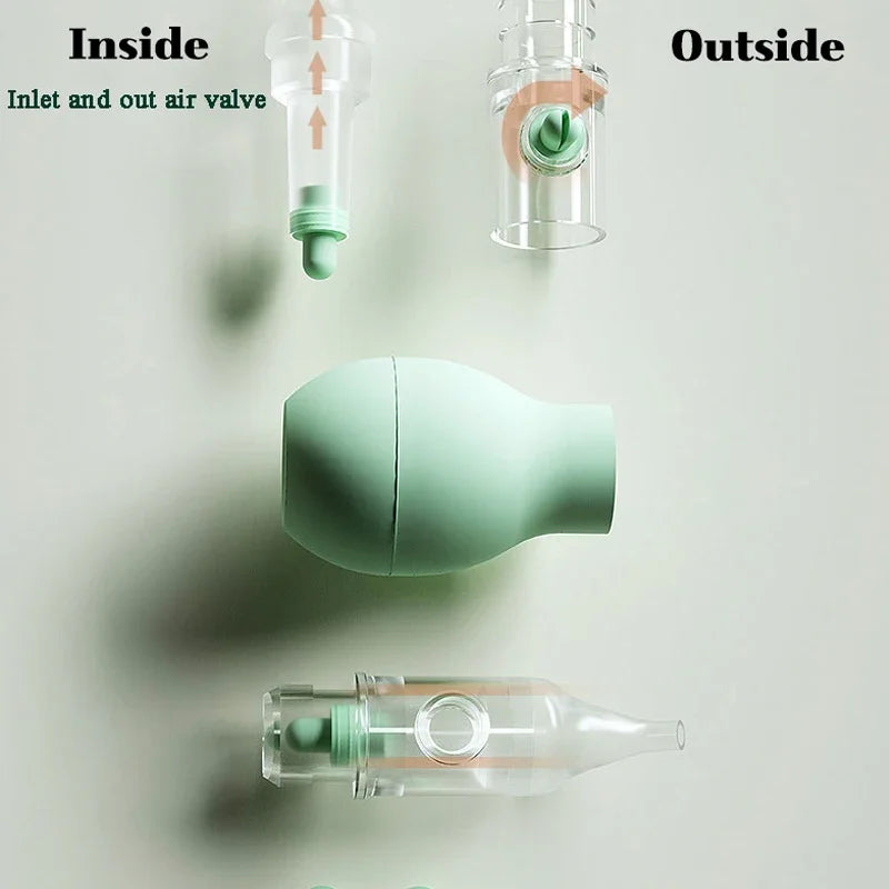 Soft Nasal Aspirator for Baby Anti-back Flow Nose Sucker