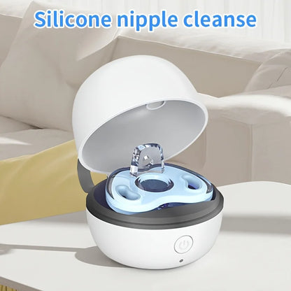 Portable Baby Pacifier Sterilizer Box with Violet Light